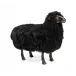 Leon Sheep Sculpture, Black