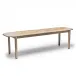 Juno Bench, Washed White