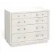 Taylor 5 Drawer Chest White