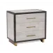 Maia Bedside Chest Shagreen