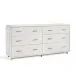 Calypso 6 Drawer Chest, Bone