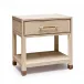 Jensen Bedside Chest, White Wash