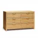 Melbourne 6 Drawer Chest, Natural