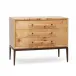 Burton 3 Drawer Bedside - Canyon