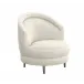 Capri Grand Swivel Chair, Pearl