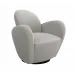 Miami Swivel Chair, Grey