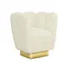 Gallery Swivel Chair Brass, Down