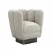 Gallery Swivel Chair Gunmetal, Storm