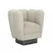Gallery Swivel Chair Gunmetal, Wheat