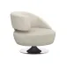 Isabella Left Swivel Chair, Wheat