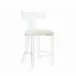 Tristan Acrylic Counter Stool, Foam