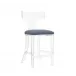 Tristan Acrylic Counter Stool, Azure