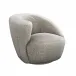 Carlisle Left Swivel Chair, Feather