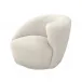 Carlisle Right Swivel Chair, Pearl