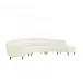 Capri Right Chaise Sectional, Foam