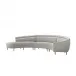 Capri Left Chaise Sectional, Grey