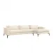 Izzy Right Chaise Sectional, Pure
