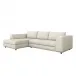 Comodo Left Chaise Sectional, Pearl