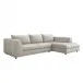 Comodo Left Chaise Sectional, Storm