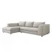 Comodo Right Chaise Sectional, Storm