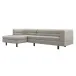 Ornette Left Chaise Sectional, Feather