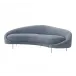 Ava Left Sofa, Azure
