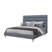 Channel California King Bed, Azure