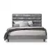 Channel Upholstered Bed Pearl Queen