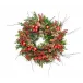 30" Pomegranate And Pinecone Wreath