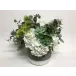 Hydrangea, Eucalyptus, Succulent Floral 19"X19"