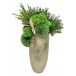 Moss, Rosemary, Mushroom in Medium Elliot Vase 20 x 18 x 24"