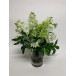 White Lilac Large Floral Glass