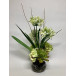 Agapanthus Hydrangea in Small Glass