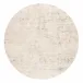 CIQ08 Cirque Arvo Silver/White  6' Round Rug