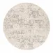 CIQ10 Cirque Alonsa Gray/White  6' Round Rug