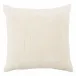 Nikki Chu by Jaipur Living Joyce Ivory/ Gold Geometric Down Pillow 22 inch