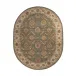 MY06 Mythos Callisto Sea Spray/Peyote  8 x 10 Oval Rug