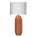 Beckham Leather Table Lamp, Tan