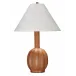 Cole Leather Table Lamp, Tan