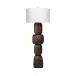 Totem Floor Lamp - Dark Brown