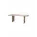 Arc Dining Table - Light Bleach