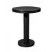 Bourbon Mango Wood Bar Table Black