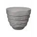 Concentric Cement Rustic Side Table