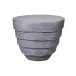 Concentric Grey Blue Side Table