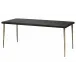 Farmhouse Wood Dining Table, Black