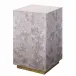 Garland Floral Accent Side Table, Lavender