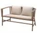 Grayson Wood Settee