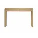 Montecito 2-Drawer Raffia Console Table