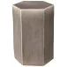 Porto Ceramic Indoor/Outdoor Side Table-Small, Gray