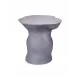 Sculpt Grey Blue Side Table